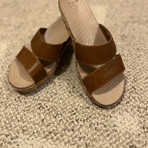 Crocs Wedge sandal, 8W